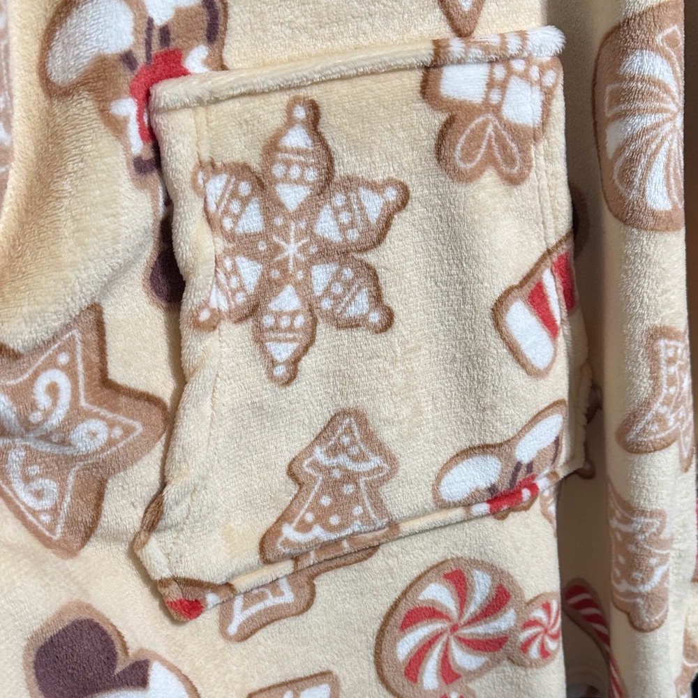 Disney Cream and Brown Plush Fleece Onesie - Picture 4 of 4